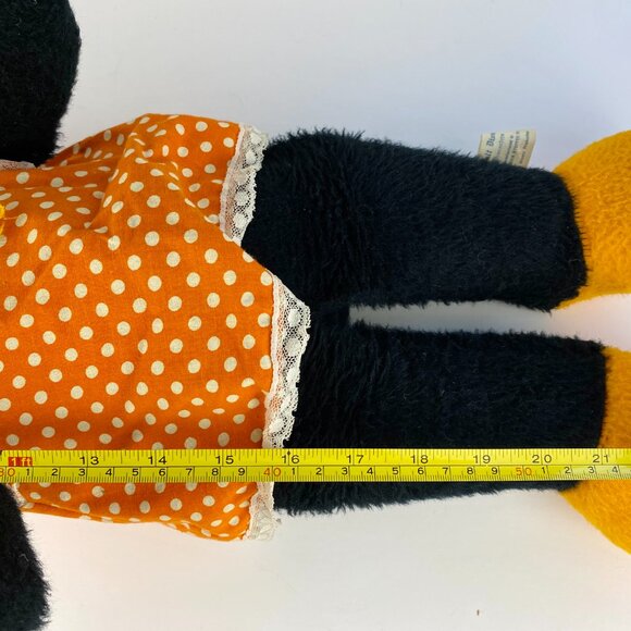 Vintage Disney Minnie Mouse Large 24" Plush 1970s California Stuffed Toy USA - Picture 9 of 9